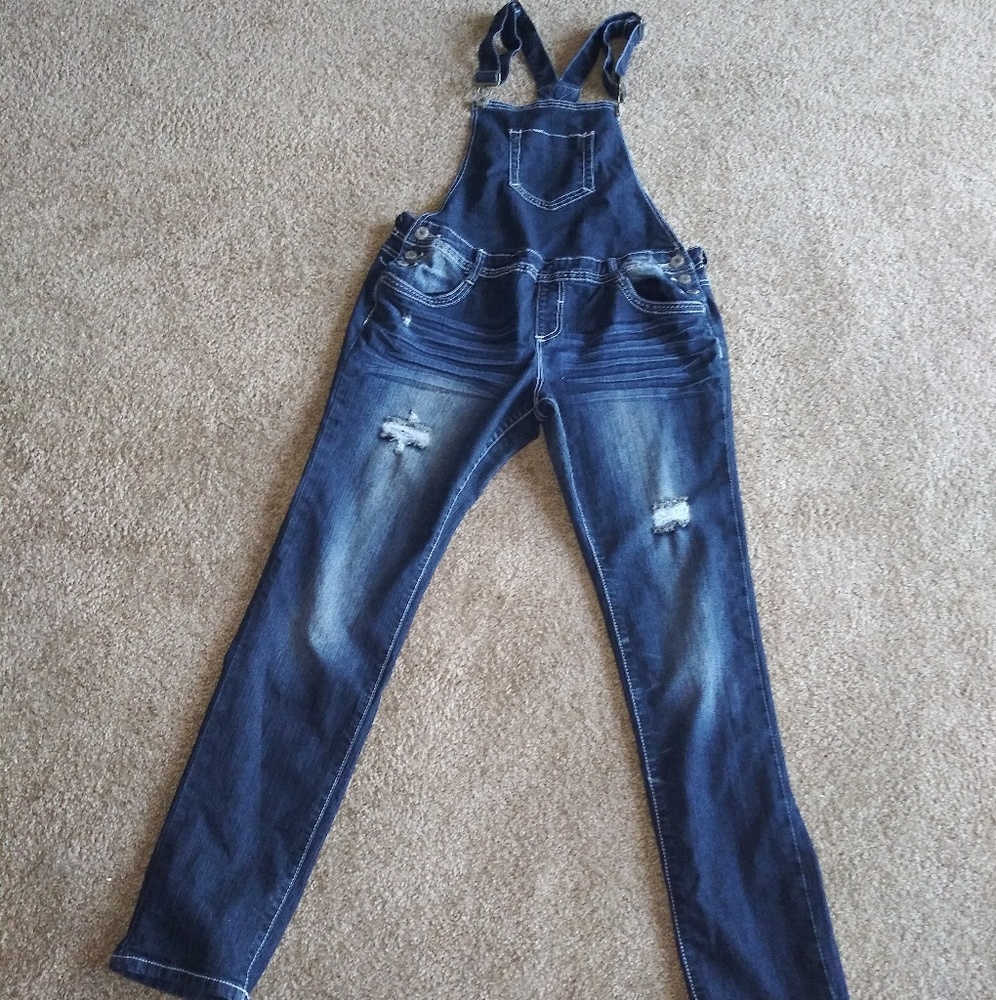 Denim Overalls